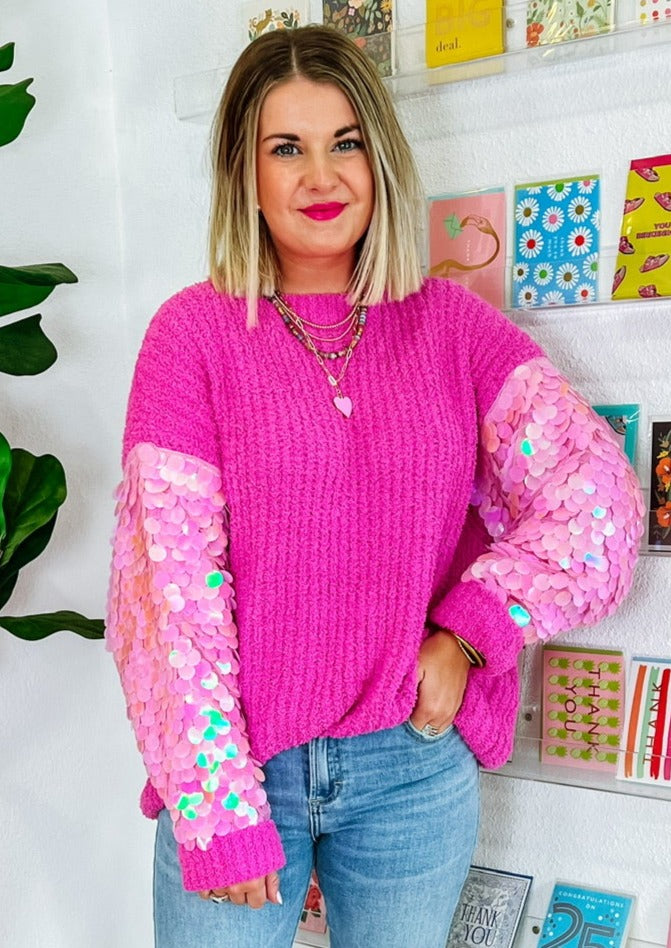 Sunrise Sunset Sweater - Pink/Blue – Shop Southern Roots TX