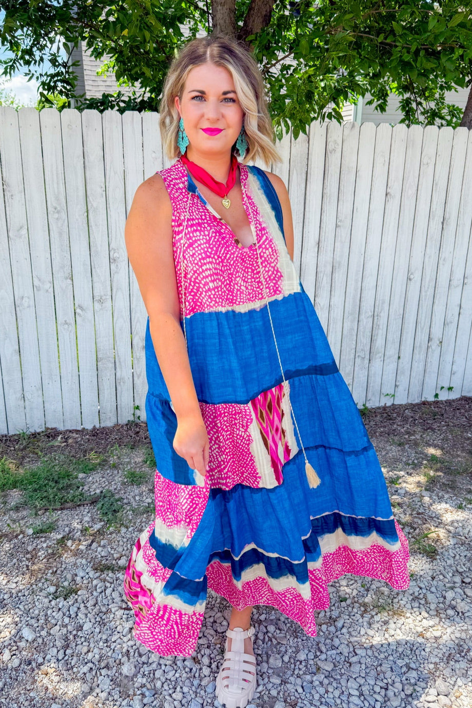 southern maxi dresses Whispering Sun Maxi Dress