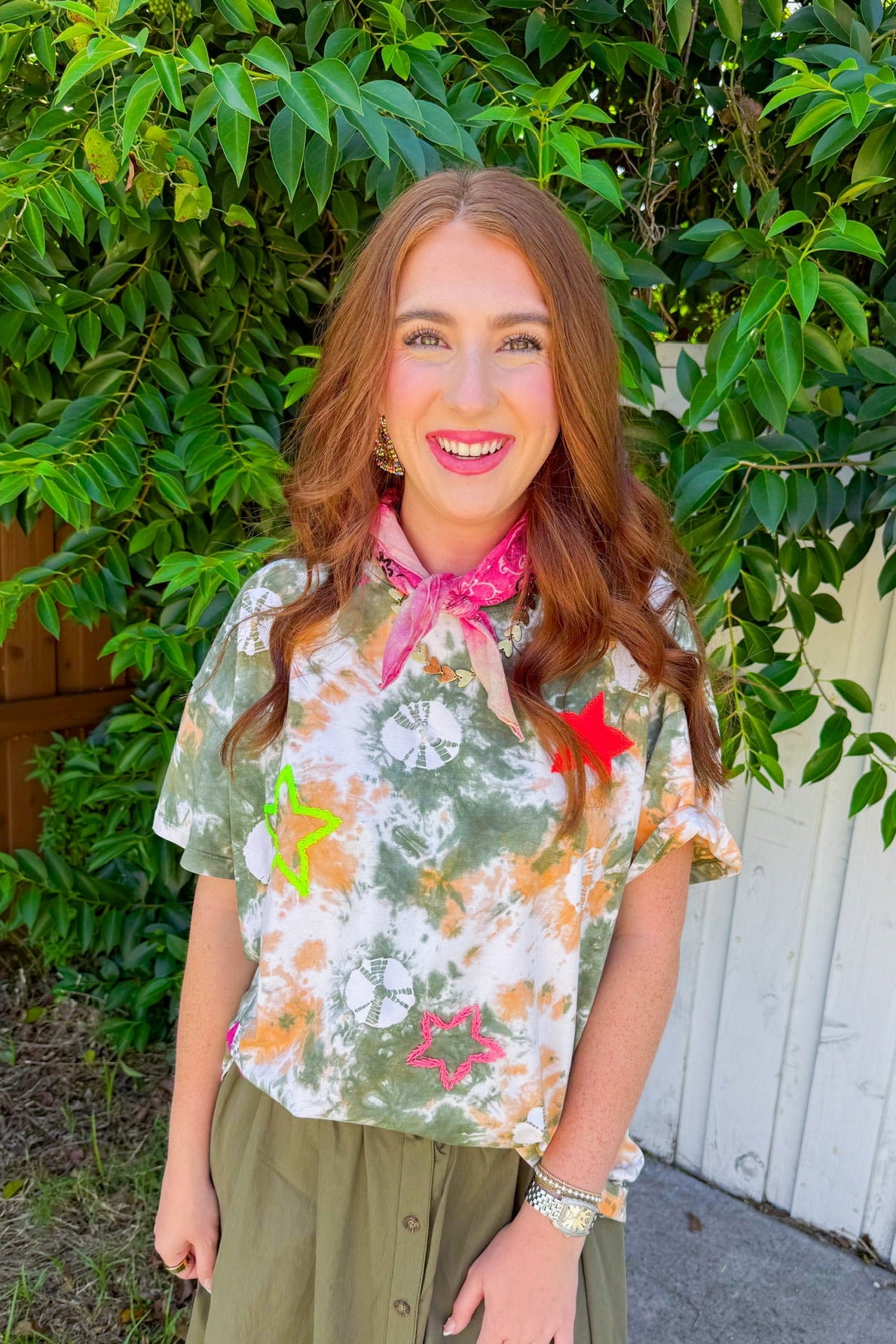 Frill Seeker Tee - Green – Shop Southern Roots TX