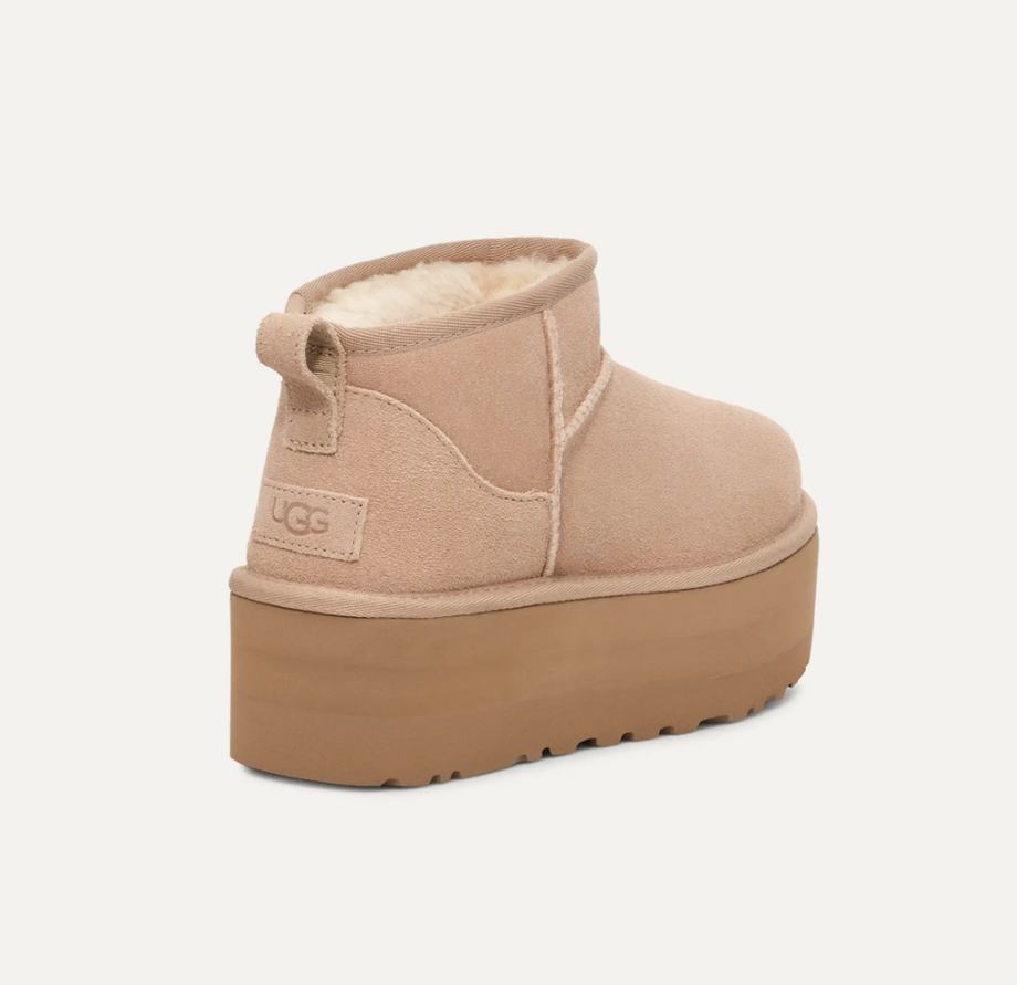 UGG W's Classic Ultra Mini Platform - Sand – Shop Southern Roots TX