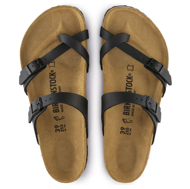 The Birkenstock Mayari Birko-Flor - Black Women's Clothing - Shoes from Birkenstock at Shop Southern Roots TX