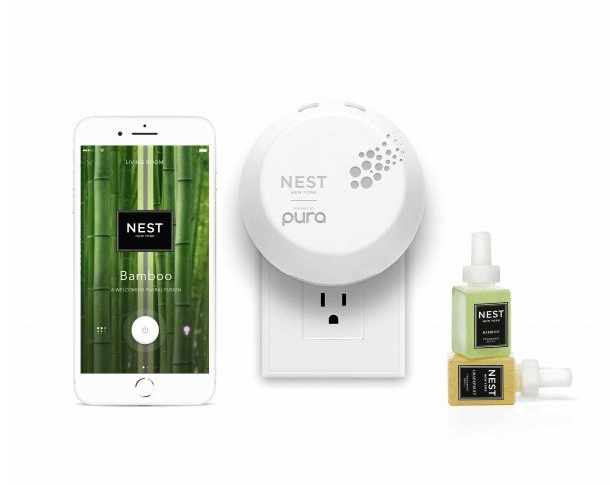 The Pura Smart Home Fragrance Diffuser - Bamboo/Grapefruit Candles from Nest at Shop Southern Roots TX