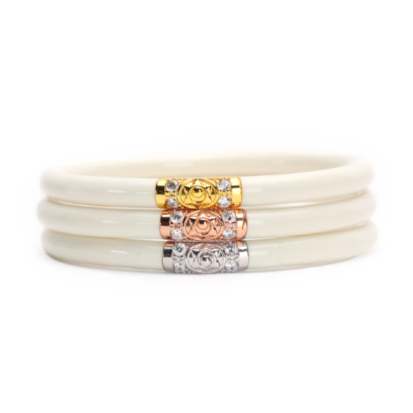 The 3 Kings All Weather Bangle Set of 3 - Ivory Jewelry - Bracelet from BuDhaGirl at Shop Southern Roots TX