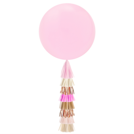 Jumbo Balloon & Tassel Tail - Halloween