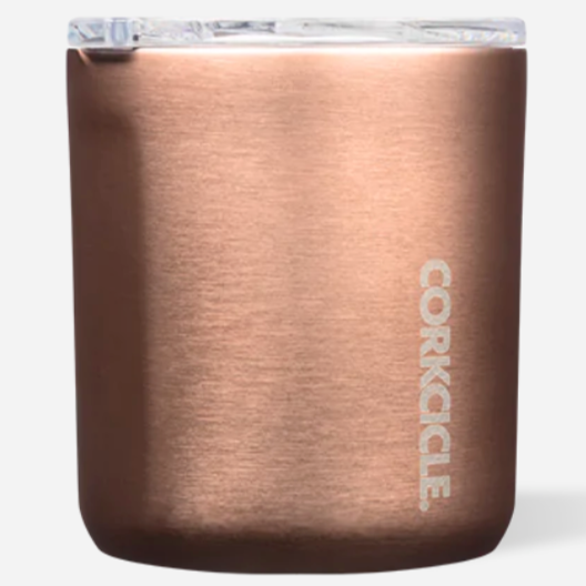 Corkcicle 12 oz Triple-Insulated Stemless Glass (Perfect for Wine) - Copper