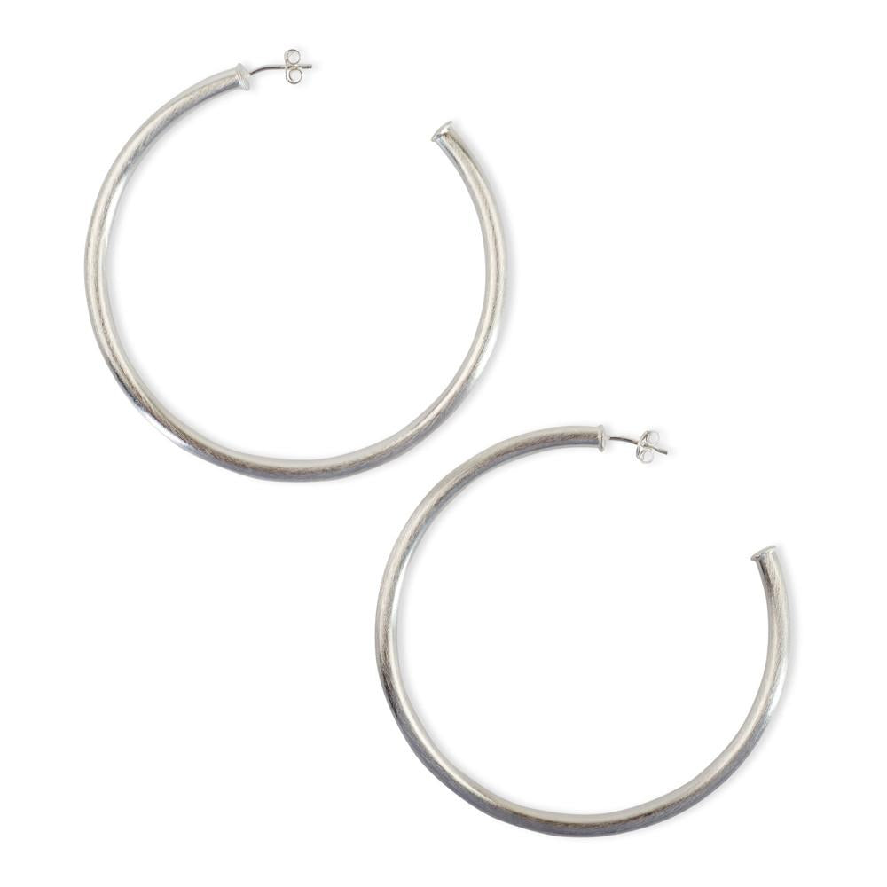 The Everybody's Favorite Hoops - Silver Jewelry - Earrings from Sheila Fajl at Shop Southern Roots TX